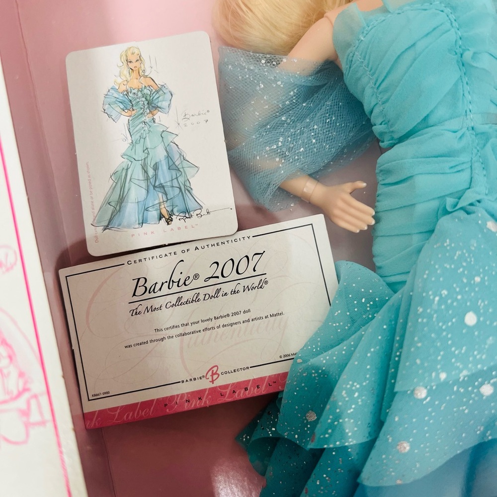 2007 BARBIE THE MOST COLLECTIBLE DOLL IN THE WORLD ROBERT BEST DESIGN NEW IN BOX - Picture 7 of 16